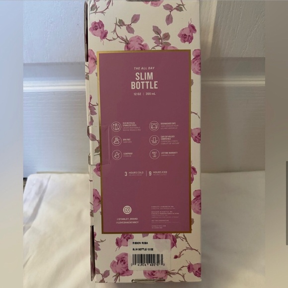 Love Shack Fancy x Stanley Ribbon Rosa 12 OZ - Picture 4 of 11